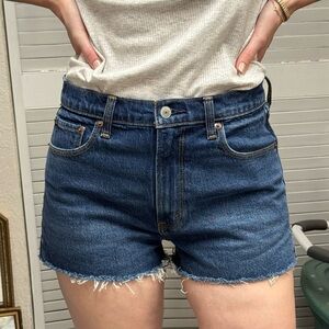 Abercrombie & Fitch Blue Jean Shorts